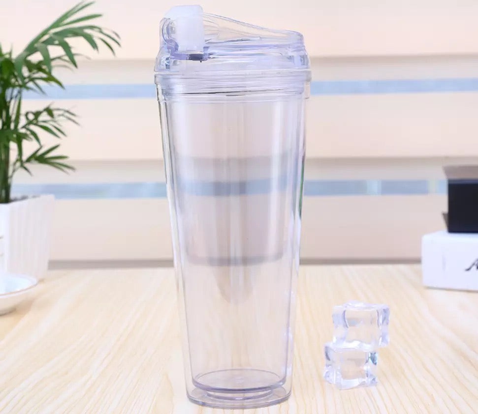 16oz Acrylic Travel Tumbler