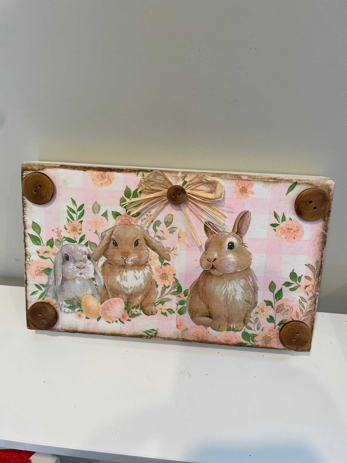 Sweet Bunny Shelf Sitter