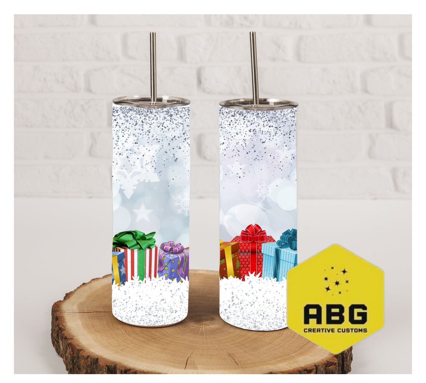 White Christmas - 20oz Tumbler