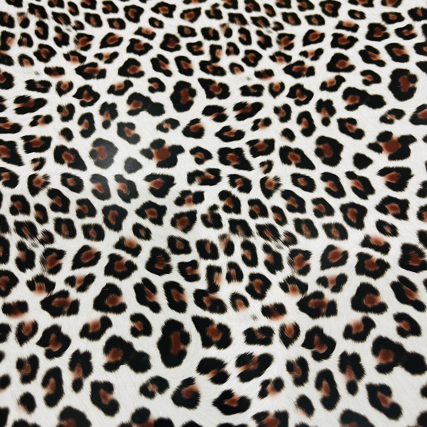 White Leopard Print HTV