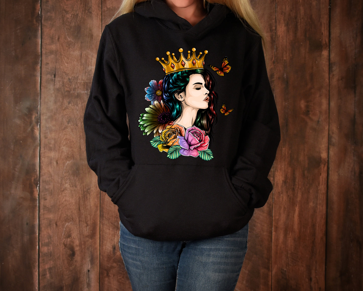 Butterfly Queen t-shirt Womens