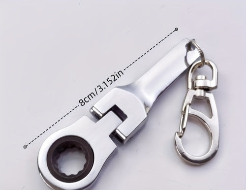 10mm Ratcheting  Ring Spanner Key Chain