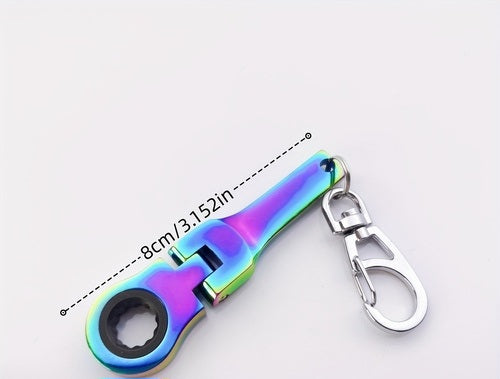 10mm Ratcheting  Ring Spanner Key Chain