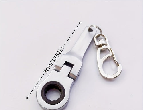 10mm Ratcheting  Ring Spanner Key Chain