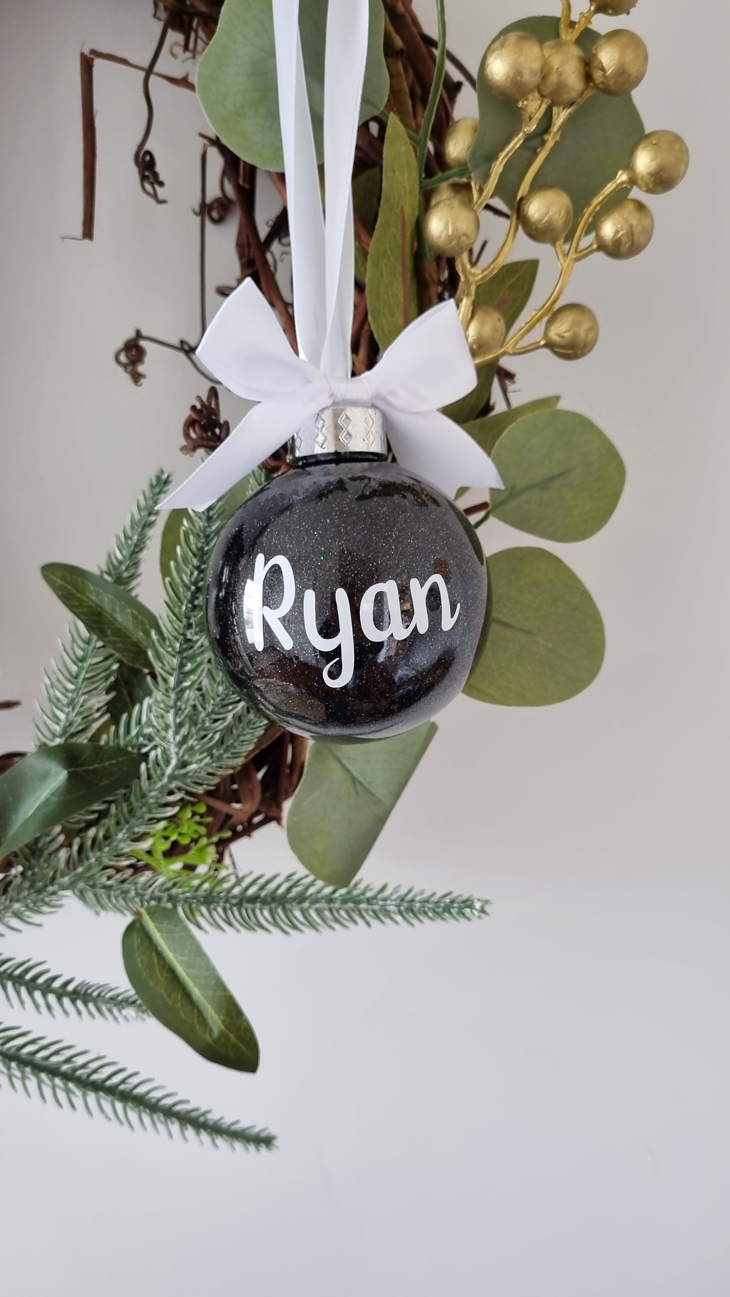 Personalised Christmas Bauble Decoration