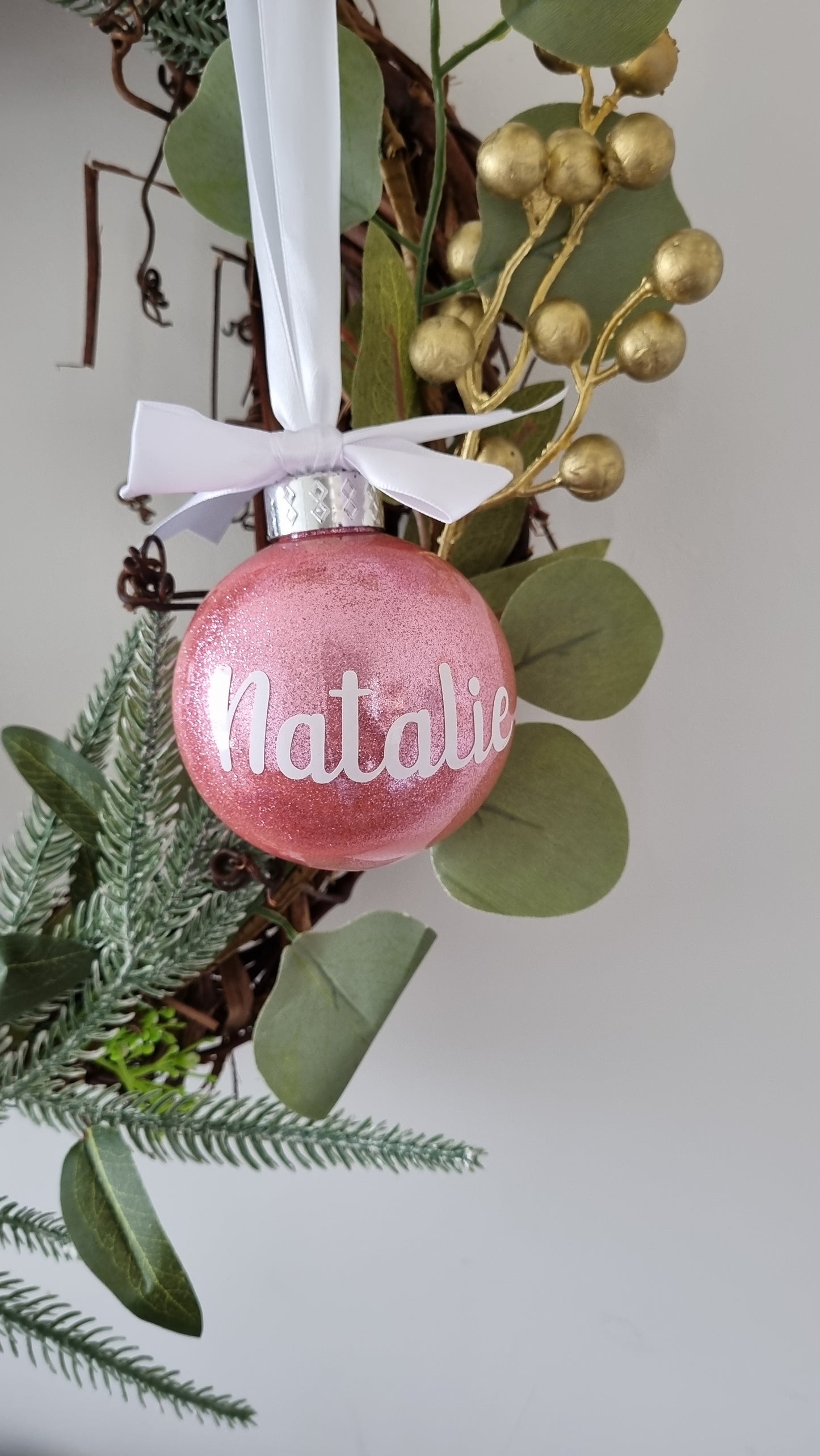 Personalised Christmas Bauble Decoration