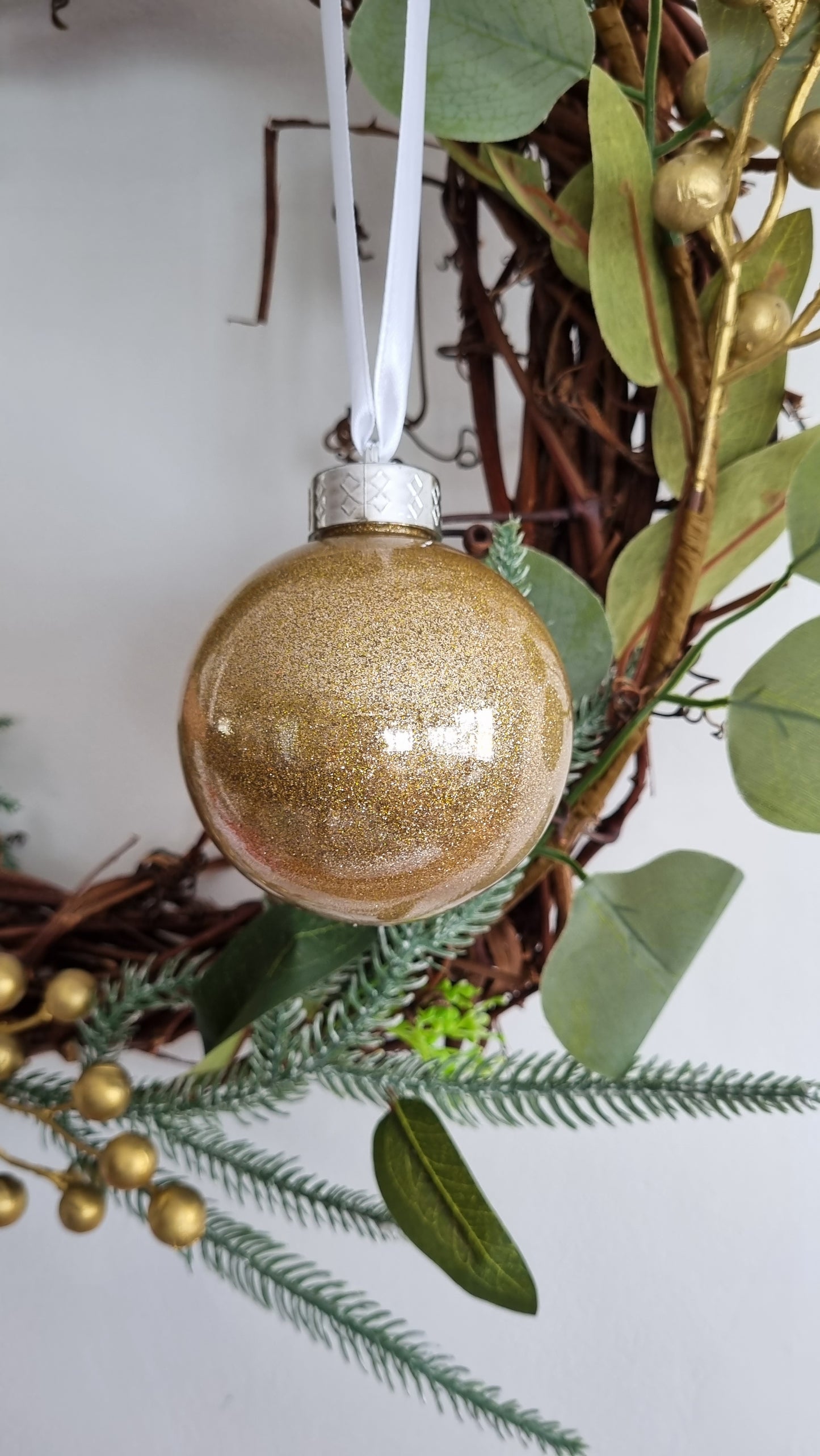 Personalised Christmas Bauble Decoration