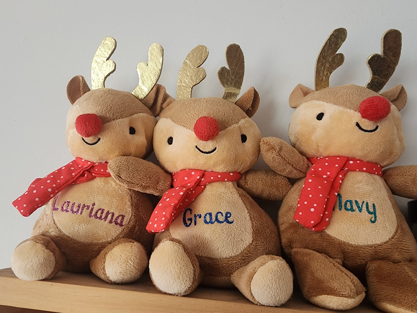 Christmas Reindeer Personalised with name