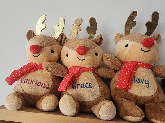 Christmas Reindeer Personalised with name