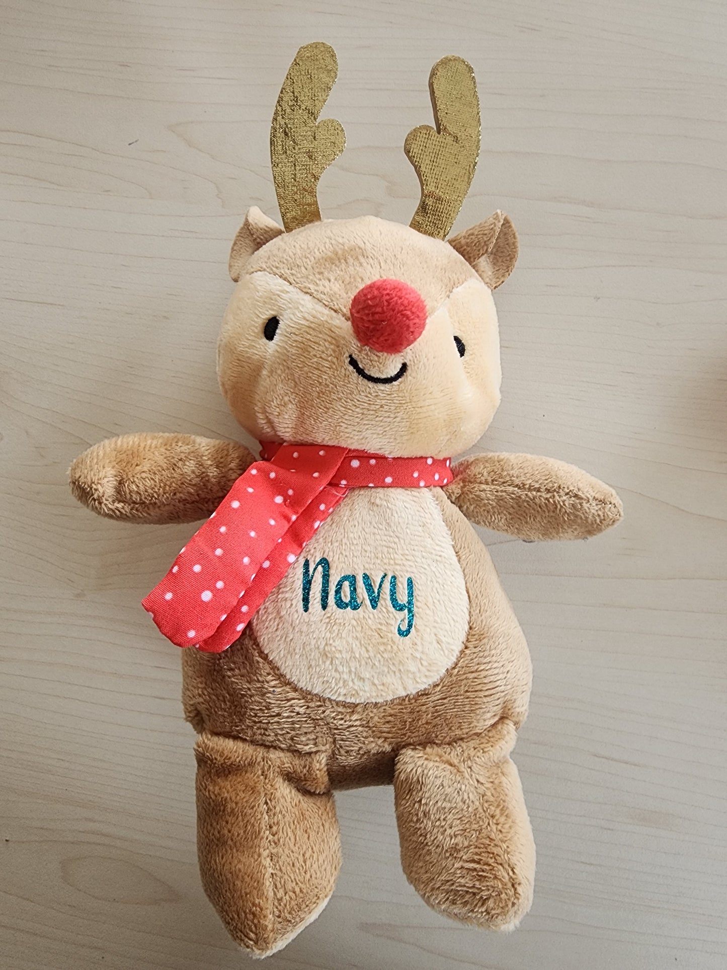 Christmas Reindeer Personalised with name