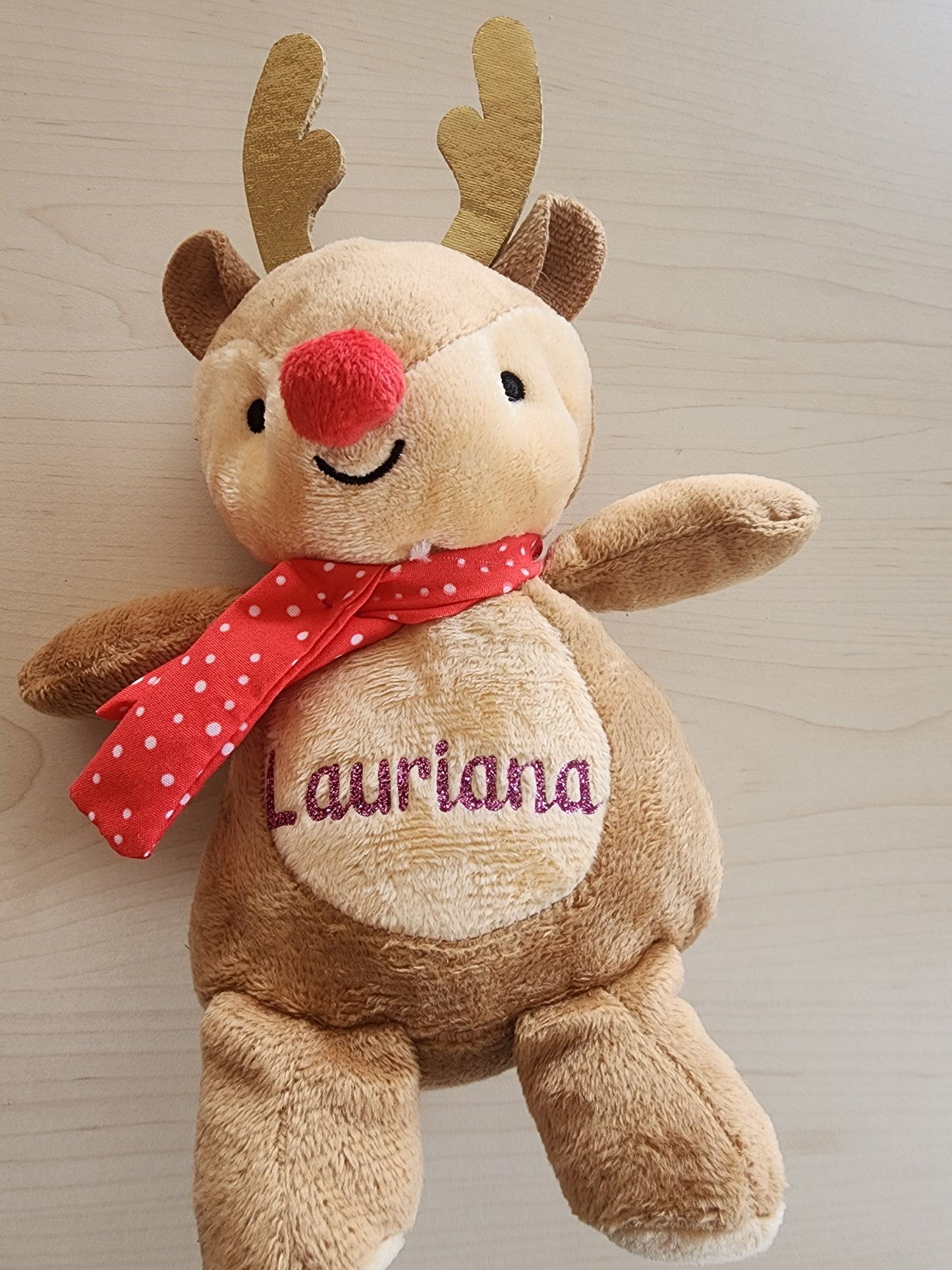 Christmas Reindeer Personalised with name