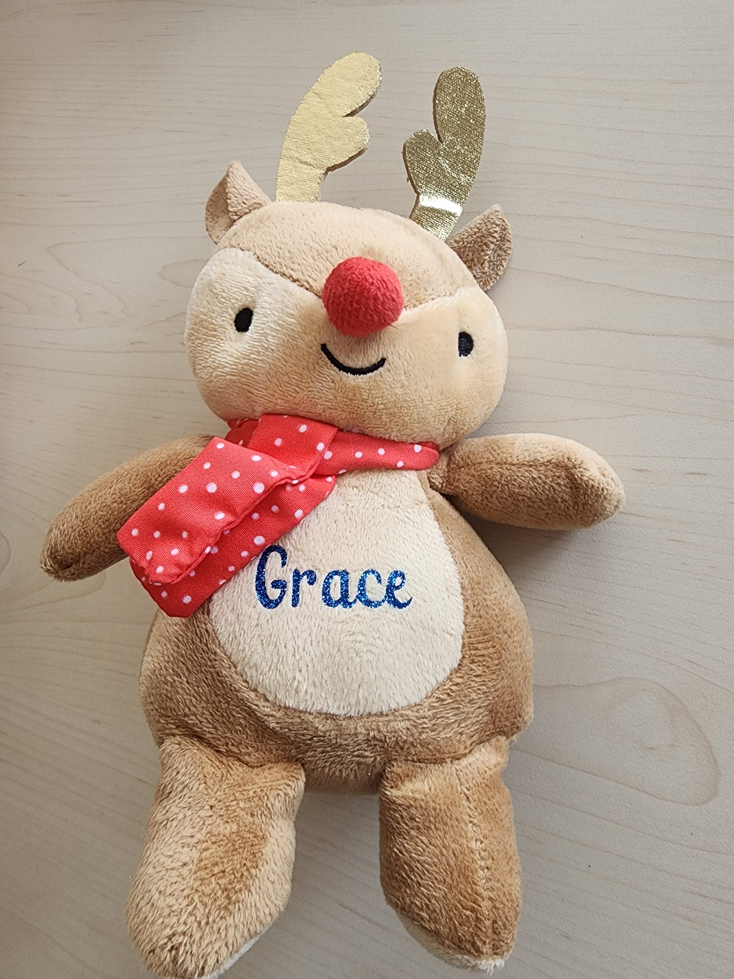 Christmas Reindeer Personalised with name