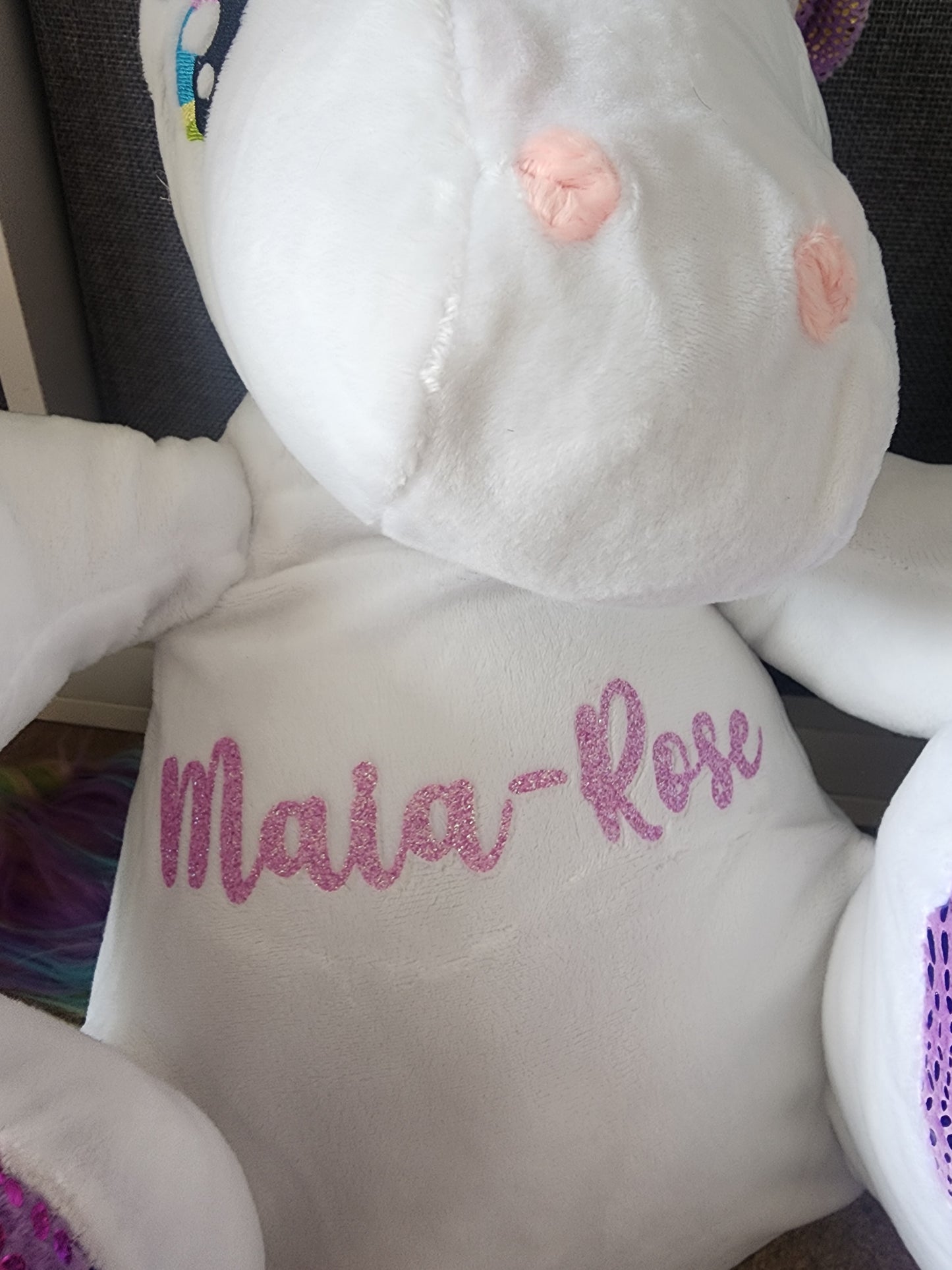 Personalised Unicorn Plush