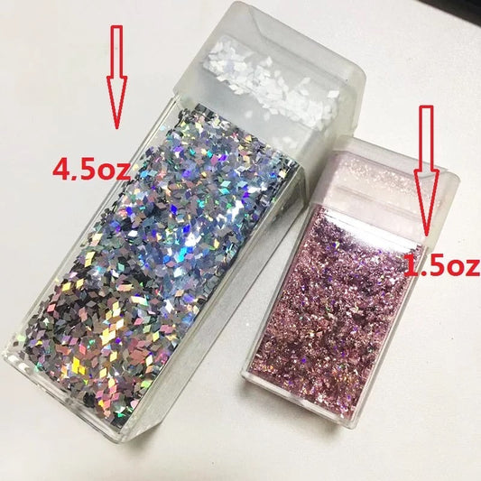 Square Glitter Shaker 4.5oz