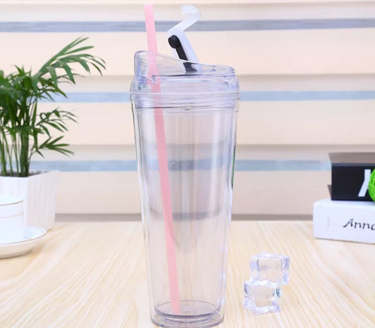 16oz Acrylic Travel Tumbler