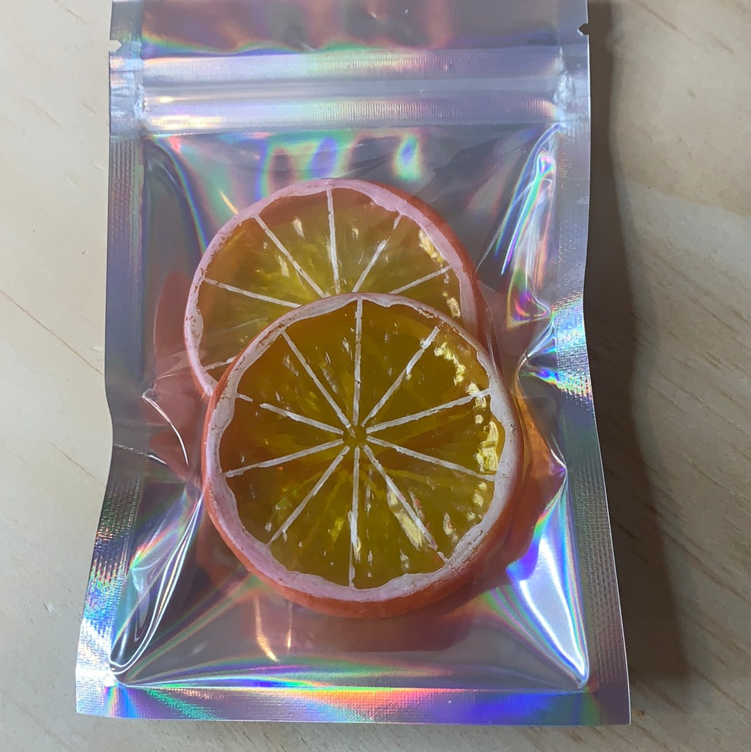 Acrylic Fruit Slices - 2 pack