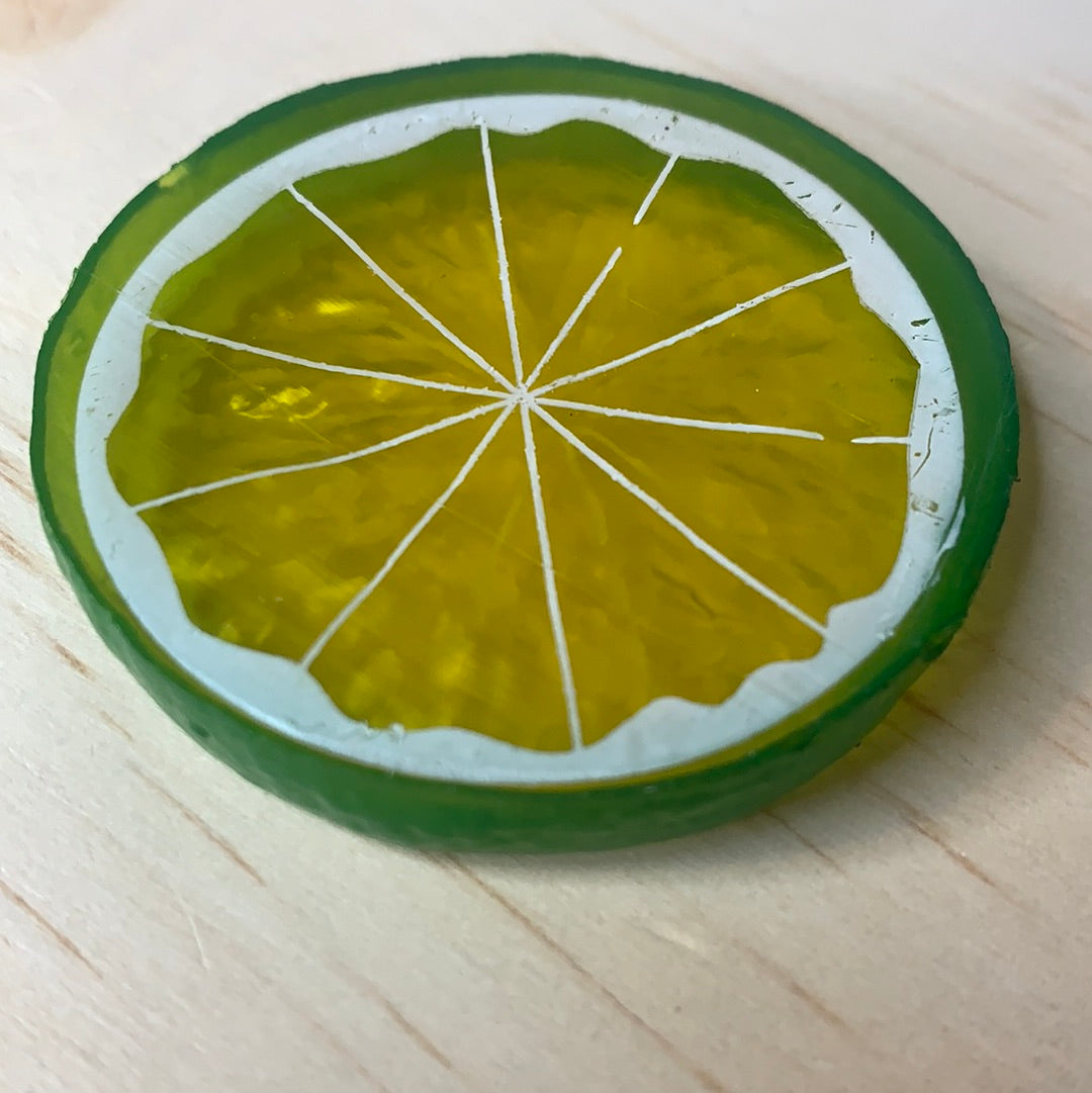 Acrylic Fruit Slices - 2 pack