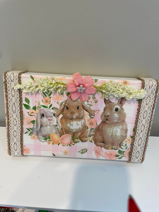 Cute Bunny Shelf Sitter