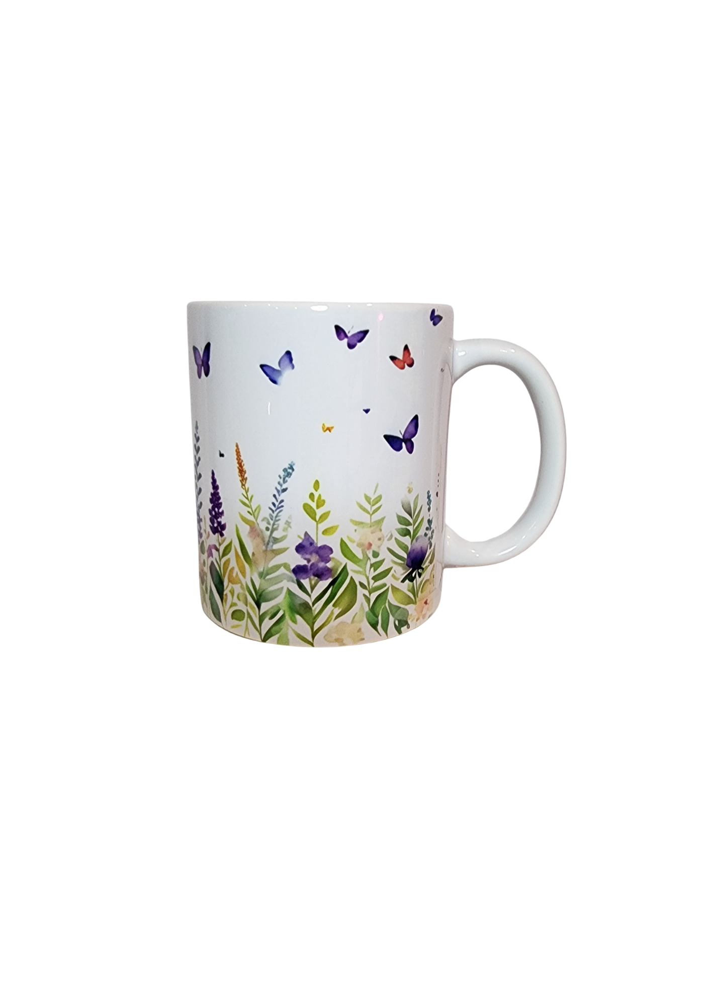 Butterfly Floral #1 -11oz Mug