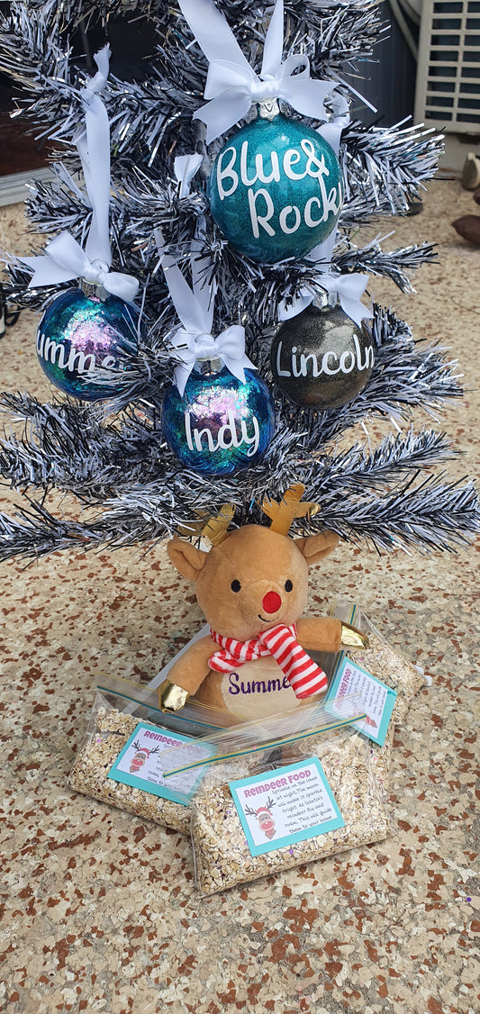 Personalised Christmas Bauble Decoration