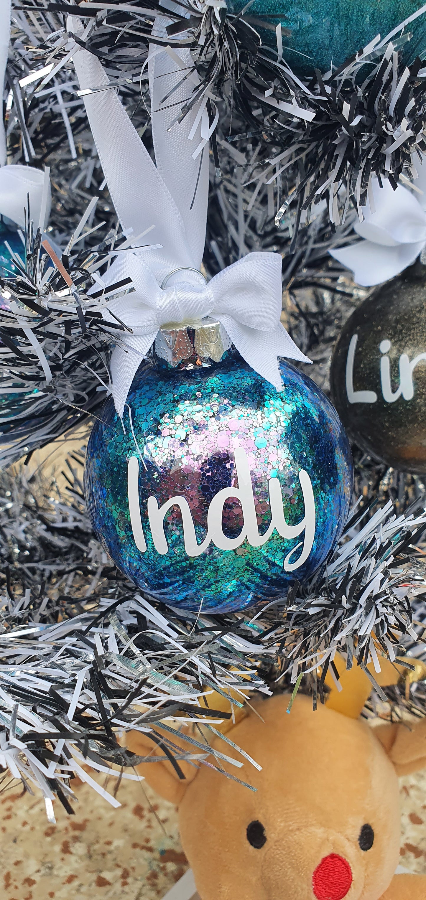 Personalised Christmas Bauble Decoration