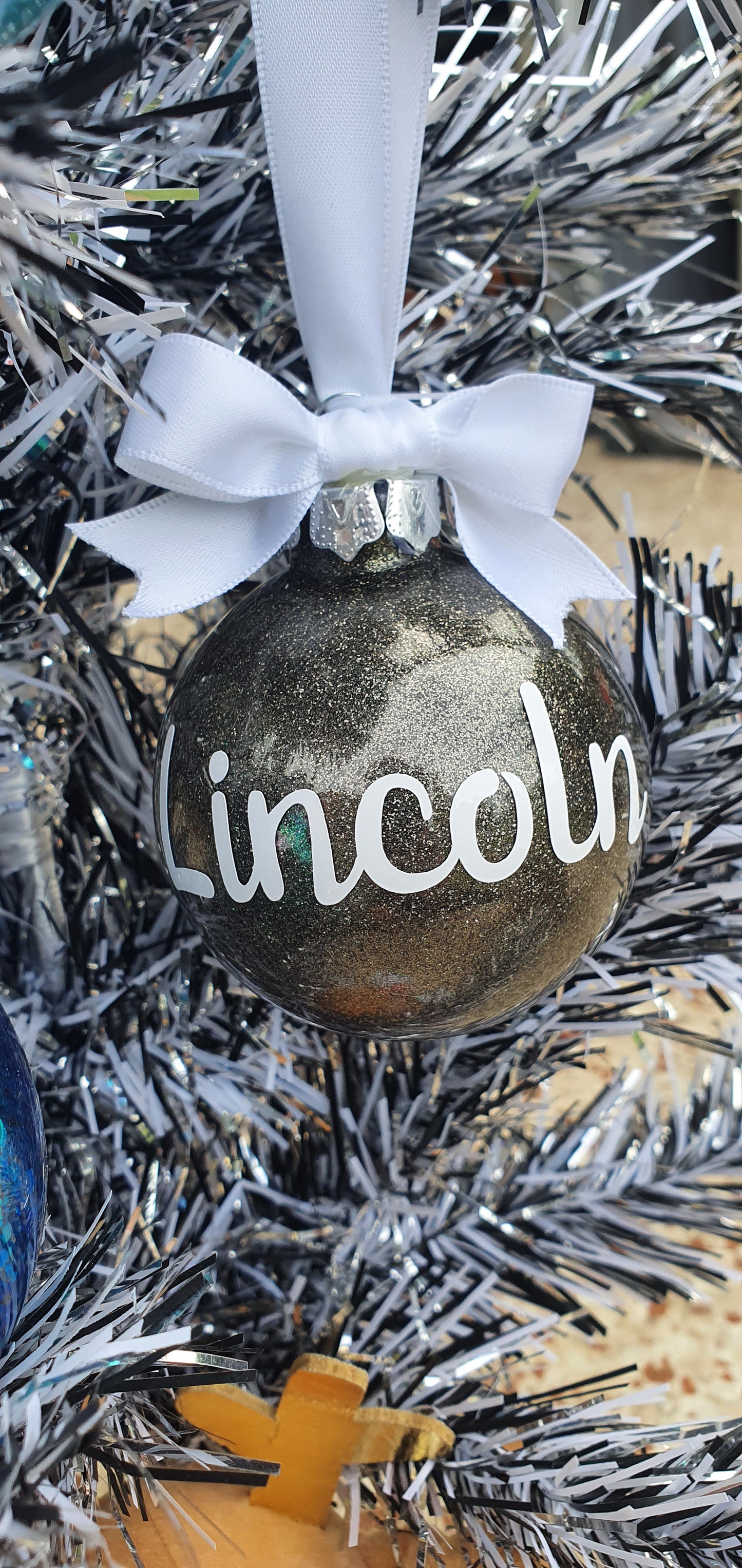 Personalised Christmas Bauble Decoration