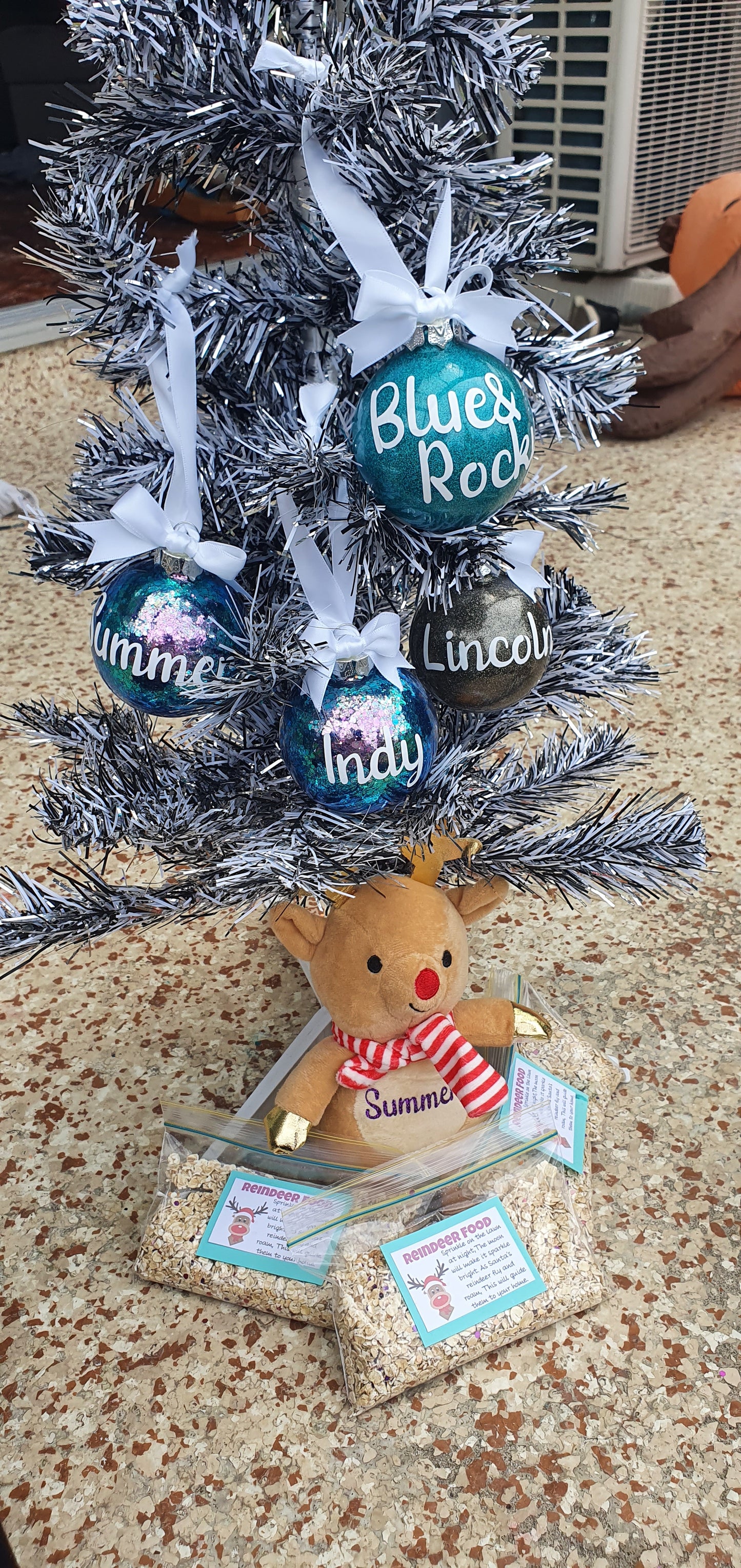 Christmas Reindeer Personalised with name