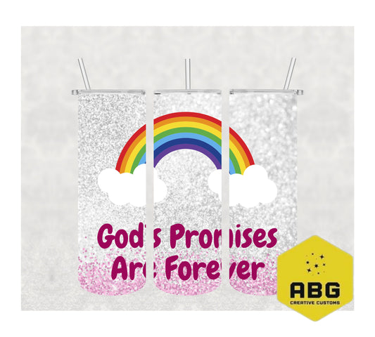 God's Promises are forever - 20oz Tumbler