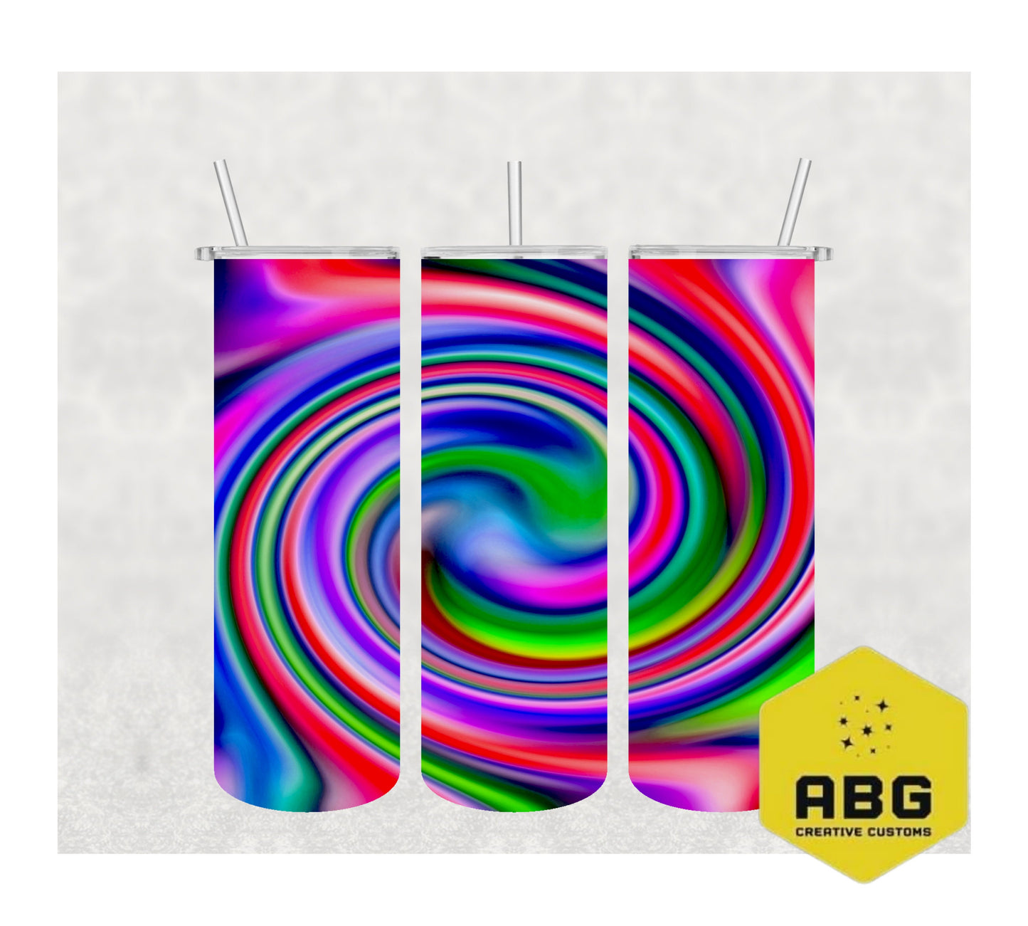 Tie Dye Swirl - 20oz Tumbler Wrap - Digital file only - sublimation