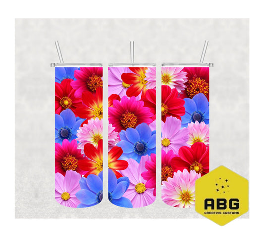 Flowers - 20oz Tumbler