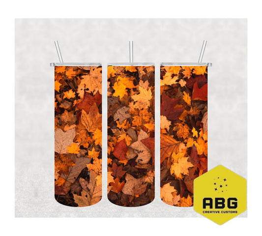 Fall Leaves  - 20oz Tumbler