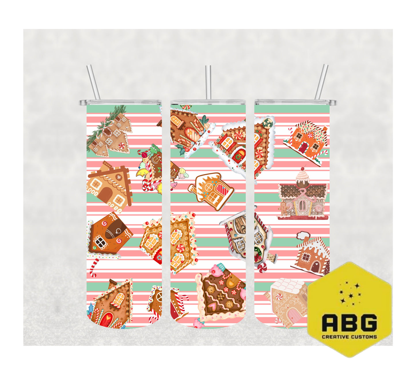 Gingerbread House 1 - 20oz Tumbler