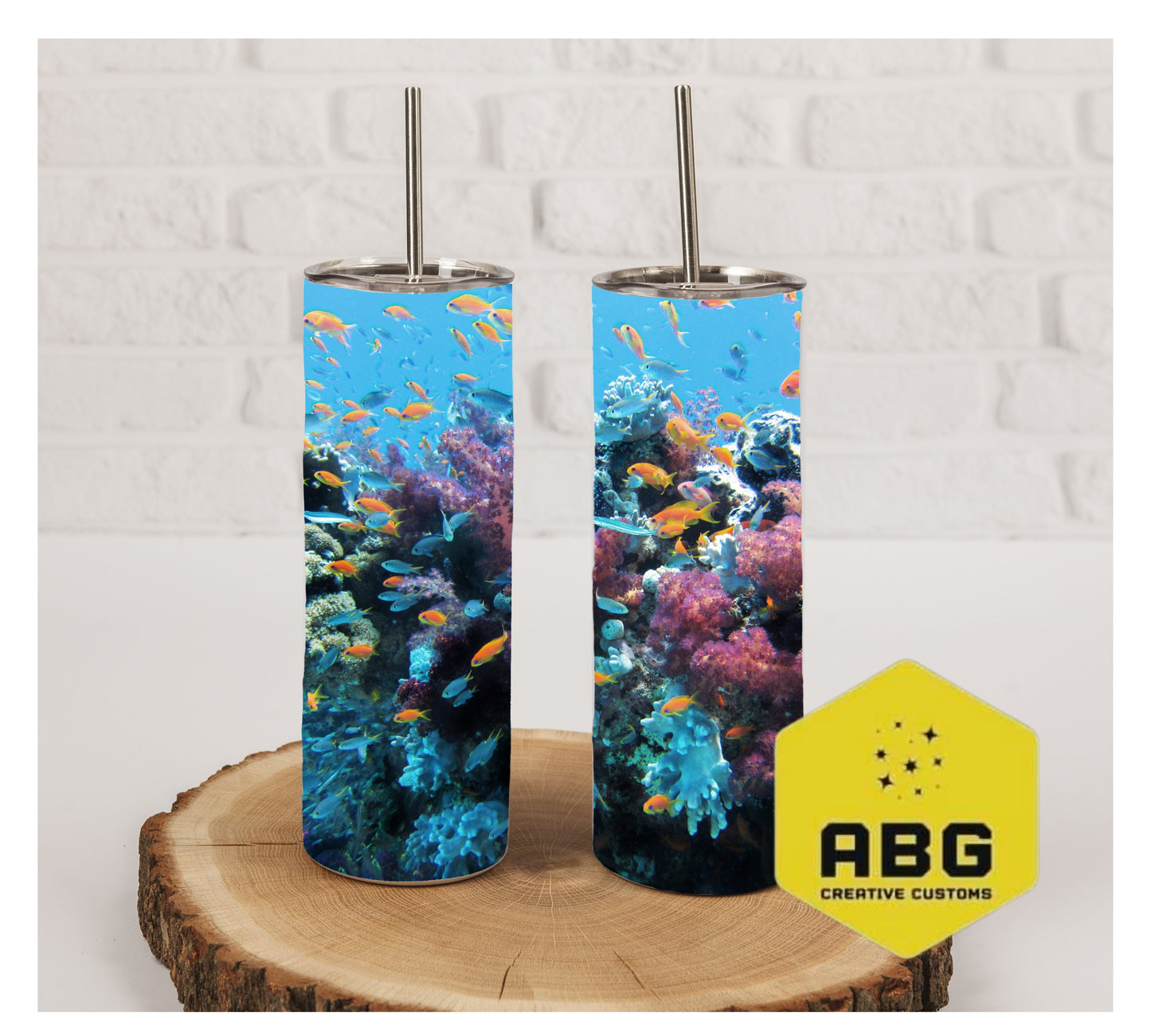 Under The Sea - 20oz Tumbler Wrap - Digital file only - sublimation