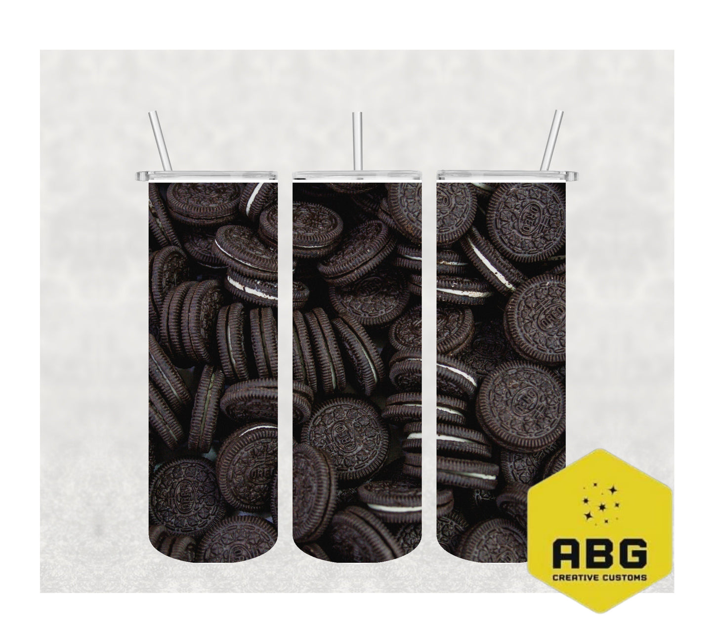 Oreo - 20oz Tumbler Wrap - Digital file only - sublimation