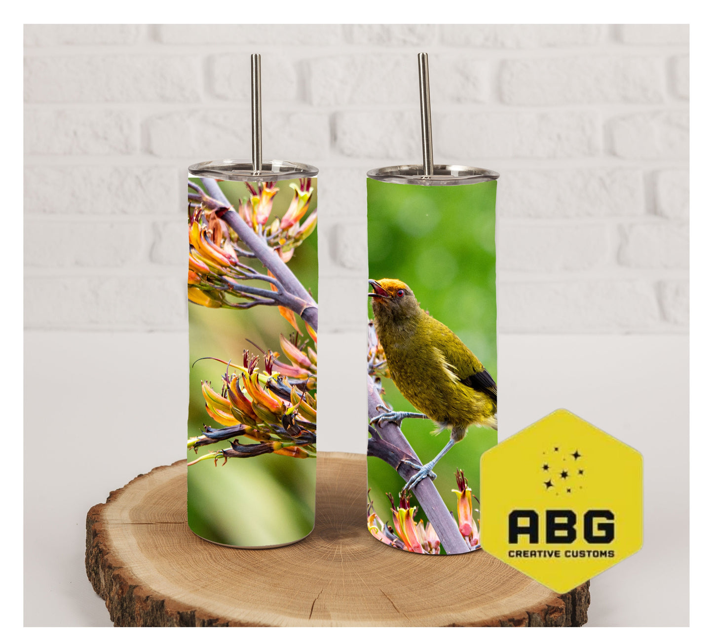 Bird - 20oz Tumbler Wrap - Digital file only - sublimation