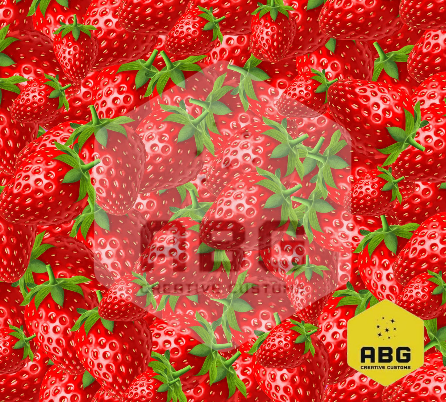 Strawberries- 20oz Tumbler Wrap - Digital file only - sublimation