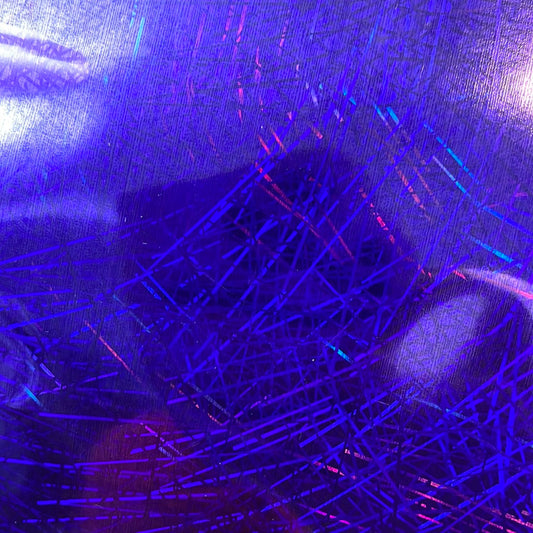 Purple Line Holographic HTV