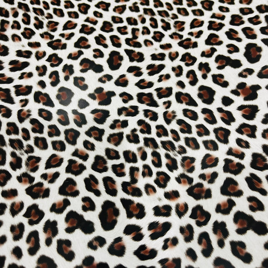 White Leopard Print HTV