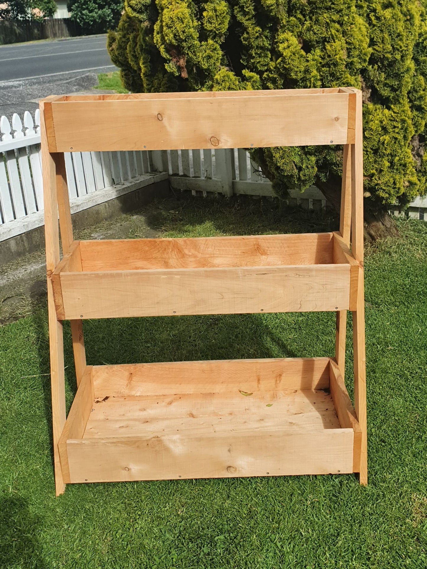 3 Tier Macrocarpa Planter